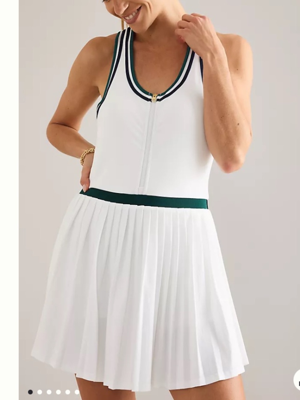 Varley Jane Sleeveless Court Mini Dress - Large - Great used condition!